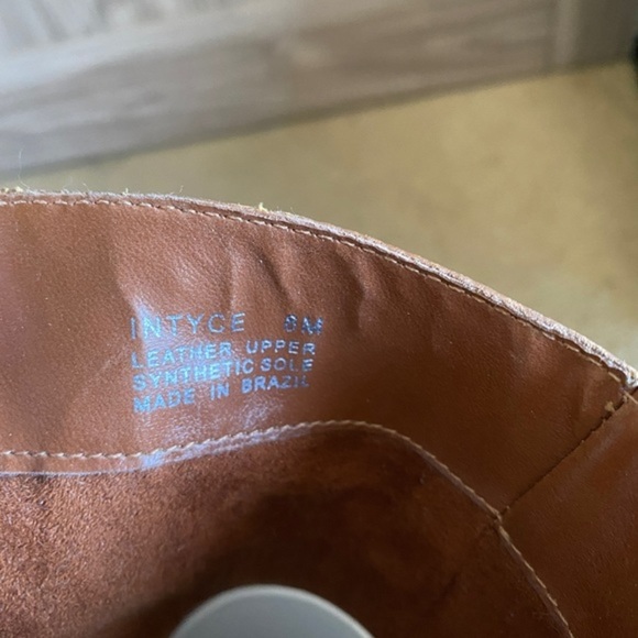 Steven by Steve Madden cognac leather riding boots - Picture 8 of 10